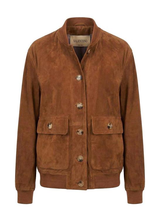 26FW 발렌티노 가라바니 가죽 자켓 9B3NB06ZA9LK29 Light Brown