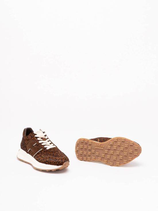 26FW 호간 스니커즈 HXW6410EH4OVHP0R1X BROWN - HOGAN