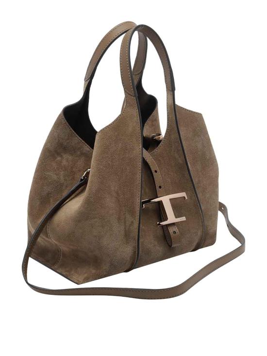 26FW 토즈 T 타임리스 미니 토트백 XBWTSBA9100P3A7L44 Brown - TODS