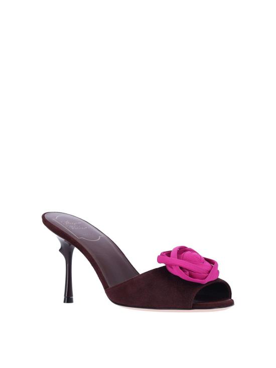 26FW 로저비비에 뮬/슬리퍼 RVW79643840UVN1VD8 PURPLE - ROGER VIVIER