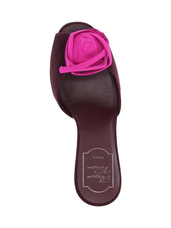 26FW 로저비비에 뮬/슬리퍼 RVW79643840UVN1VD8 PURPLE - ROGER VIVIER