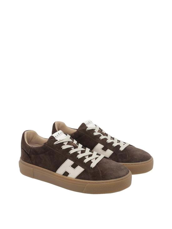 26FW 호간 스니커즈 HXM7050GF10UHT0R1L BROWN - HOGAN