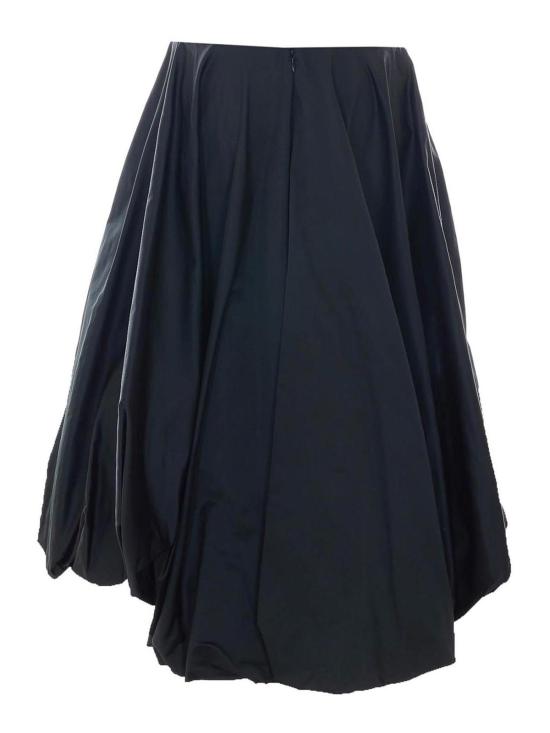 26SS 발렌시아가 미디 스커트 872332TJO611000 Black - BALENCIAGA