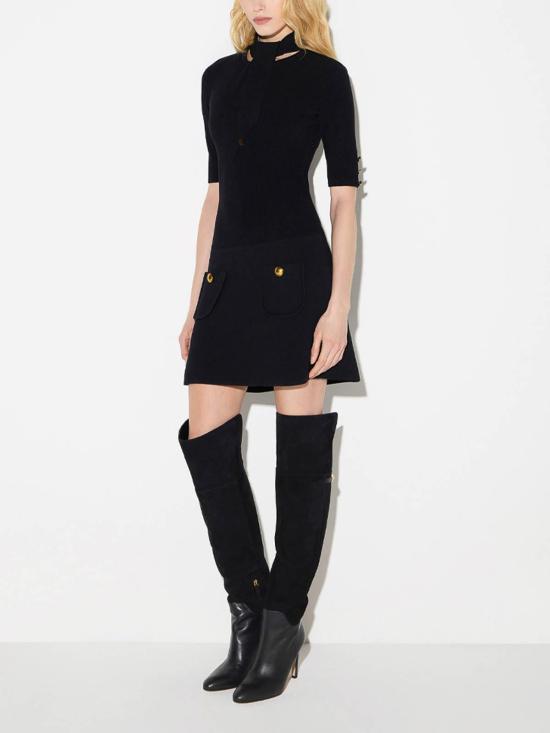 26FW 엘리자베타프랜치 미디 스커트 AM04S66E2110 BLACK - ELISABETTA FRANCHI