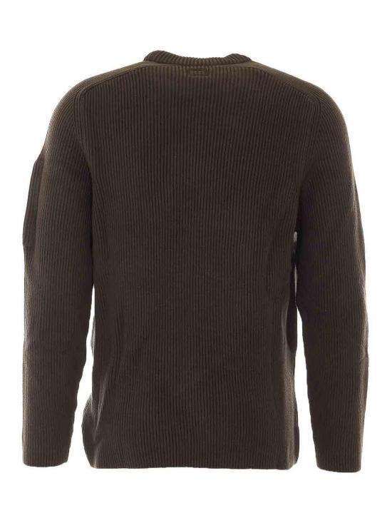 26FW 씨피 컴퍼니 스웨터 21CMKN101A006608A985 BROWN - C.P. COMPANY