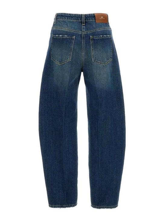 26FW 엘리자베타프랜치 스트레이트 팬츠 PJ10D66E2139 Blue - ELISABETTA FRANCHI