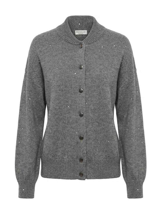 26FW 브루넬로 쿠치넬리 가디건 M73540806CJ074 DARK GREY