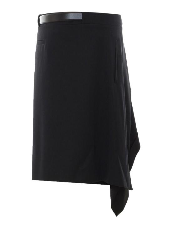 26FW 디 아티코 미디 스커트 261WCS00313WWW065AA100 BLACK - THE ATTICO