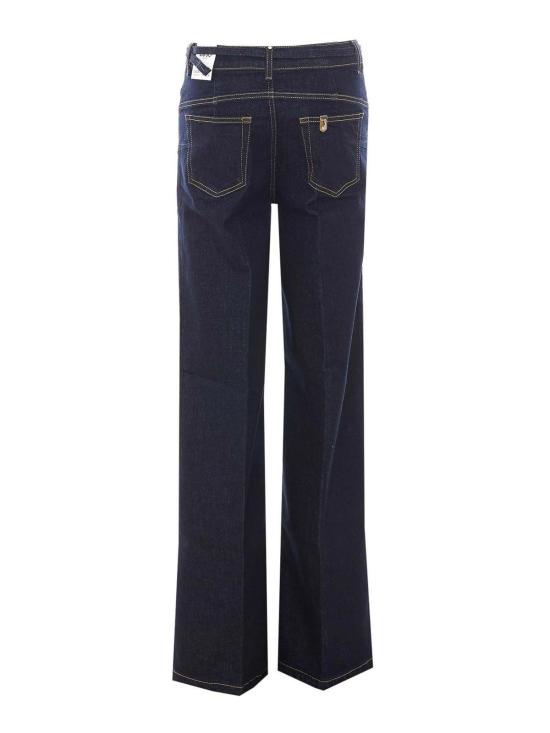 26FW 리우조 스트레이트 팬츠 UF6088D02647L000 Blue - LIU JO