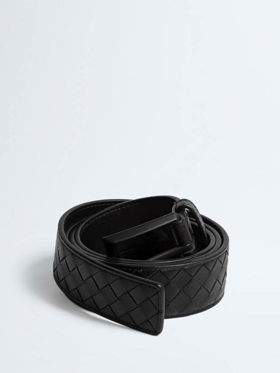 26FW 보테가베네타 벨트 876749V5B718966 Black - BOTTEGA VENETA