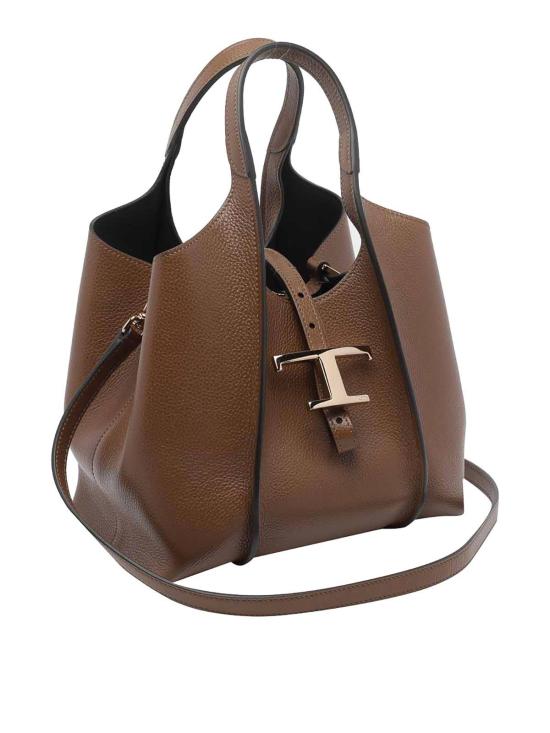 26FW 토즈 T 타임리스 미니 토트백 XBWTSBA9100XSOS600 Brown - TODS