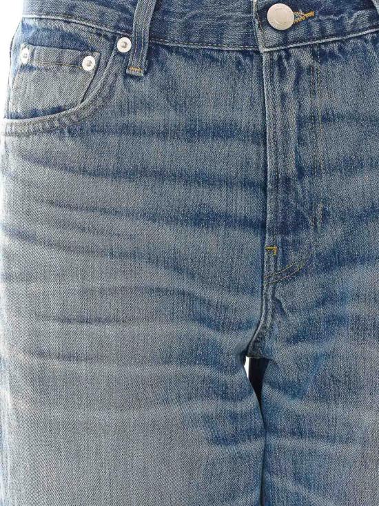 26FW 하이쿠레 스트레이트 팬츠 HEW03338DF207L0950 Blue - HAIKURE