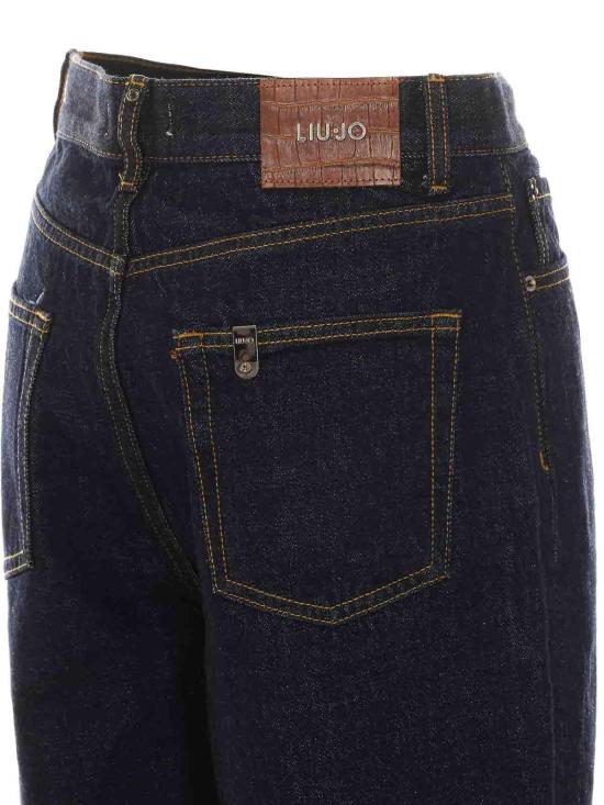 26FW 리우조 스트레이트 팬츠 UF6159D485477000 Blue - LIU JO