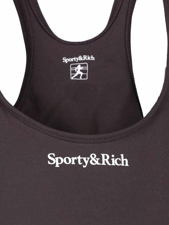 26SS 스포티앤리치 민소매 티셔츠 TO003711300BR29 Brown - SPORTY & RICH