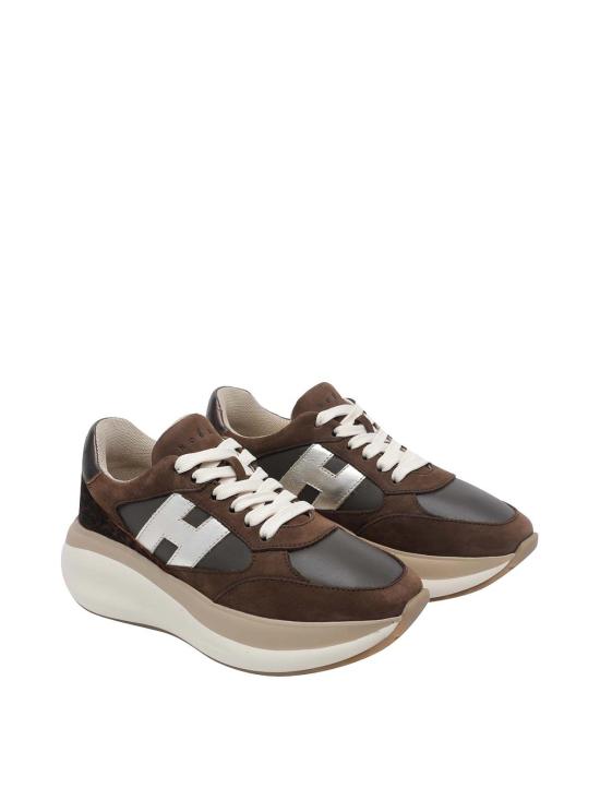 26FW 호간 스니커즈 HXW7140GA40VHL0R1W BROWN - HOGAN