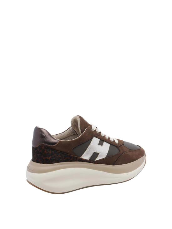 26FW 호간 스니커즈 HXW7140GA40VHL0R1W BROWN - HOGAN