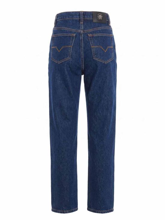 26FW 베르사체 스트레이트 팬츠 10251021A184041D870 Blue - VERSACE