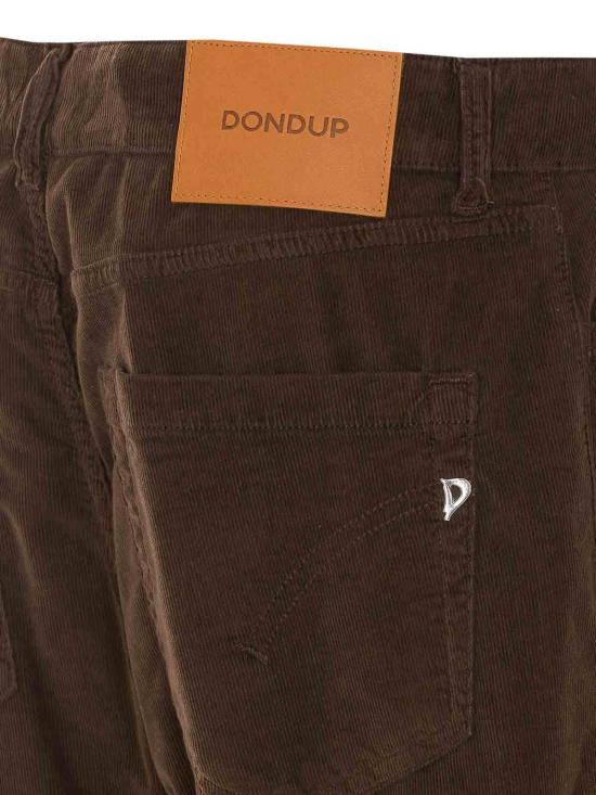 26FW 돈답 스트레이트 팬츠 DP268BVS0030DBM5737 Brown - DONDUP