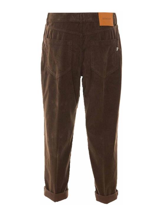 26FW 돈답 스트레이트 팬츠 DP268BVS0030DBM5737 Brown - DONDUP