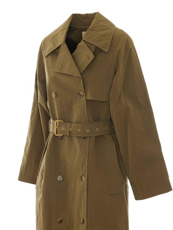26FW 마이클 코어스 트렌치 코트 MS620FLKMY303 Green - MICHAEL KORS