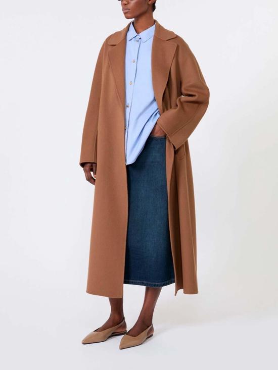 26FW 막스마라 미디 스커트 262901612160004E15 Beige - MAX MARA