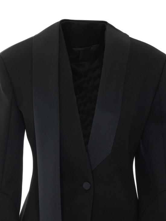 26FW 디 아티코 수트 자켓 261WCG00097WWW065AA100 Black - THE ATTICO