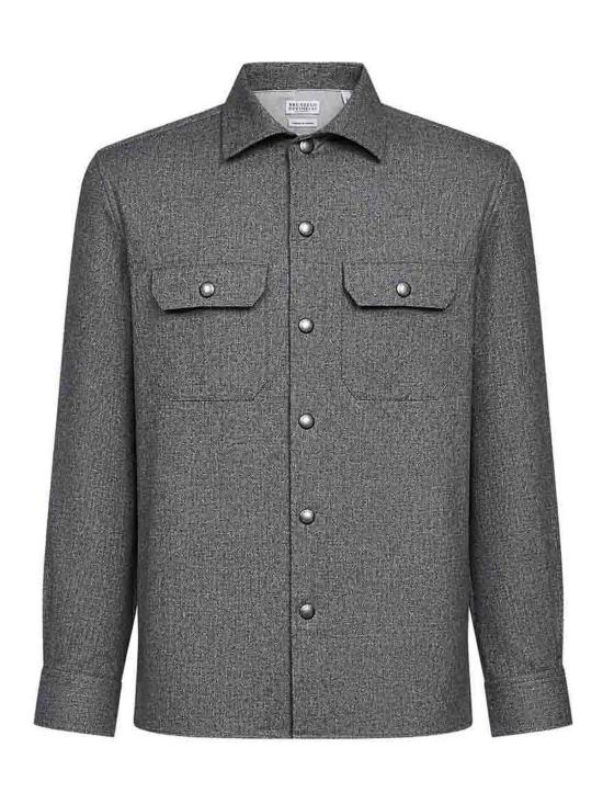 26FW 브루넬로 쿠치넬리 셔츠 MY6660721C002 GREY