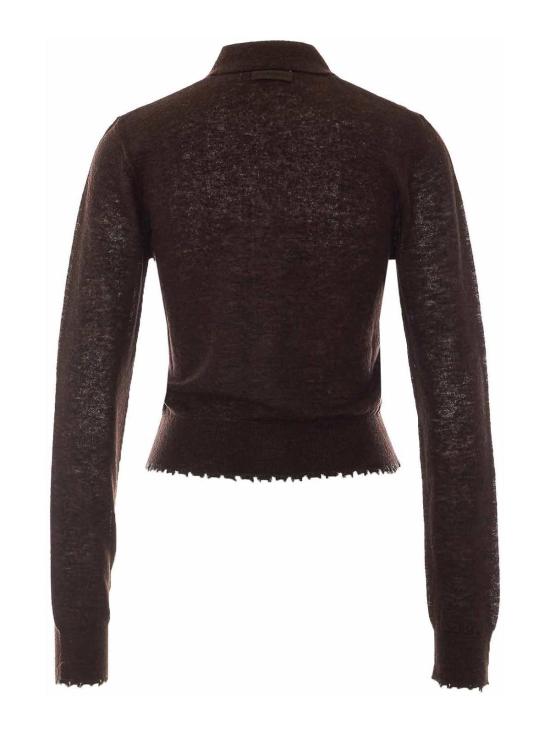 26FW 멀버리 가디건 107331A3IQM05 Brown - MULBERRY