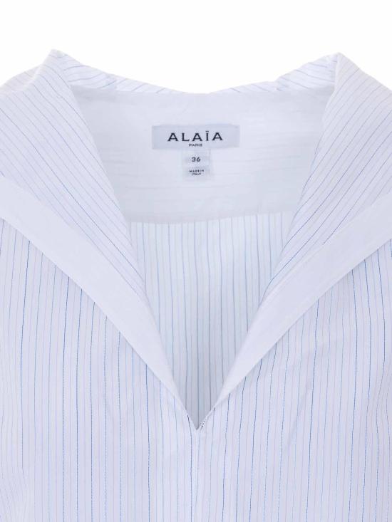 26SS 알라이아 셔츠 AA9C1004W124C031 White - ALAIA