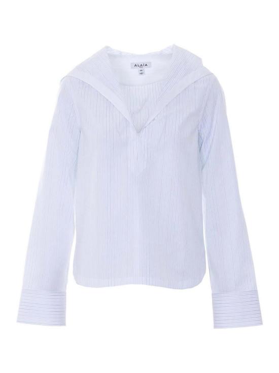 26SS 알라이아 셔츠 AA9C1004W124C031 White