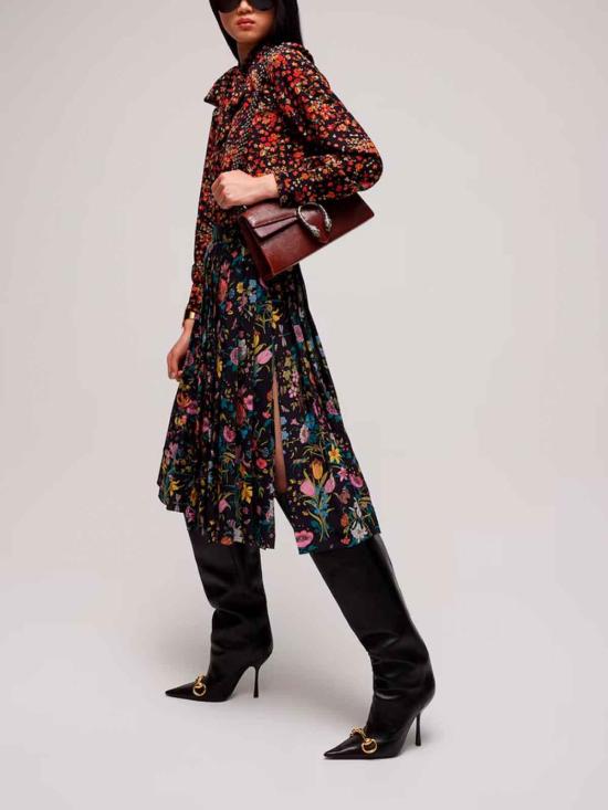 26FW 구찌 미디 스커트 865115ZAU221066 Multicolour - GUCCI