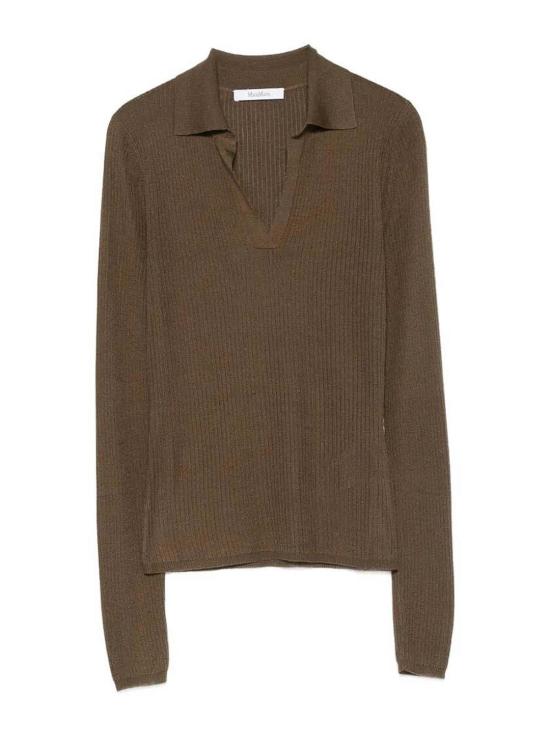 26FW 막스마라 민소매 티셔츠 262136610160007 LIGHT BROWN