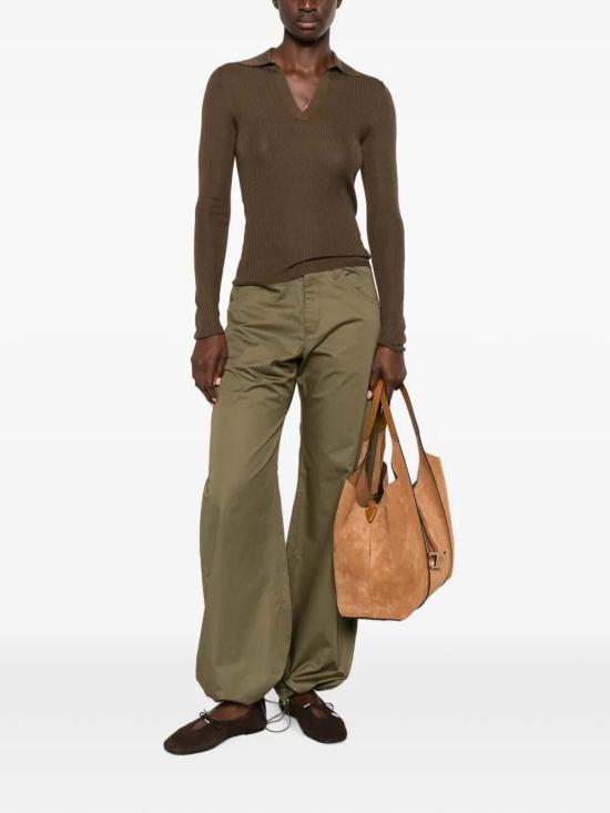 26FW 막스마라 민소매 티셔츠 262136610160007 LIGHT BROWN - MAX MARA
