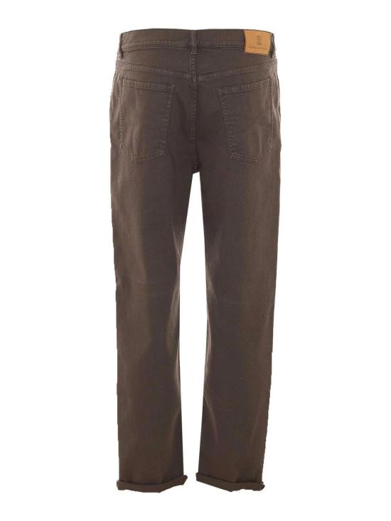 26FW 브루넬로 쿠치넬리 팬츠 M277PO2090C7517 BROWN - BRUNELLO CUCINELLI