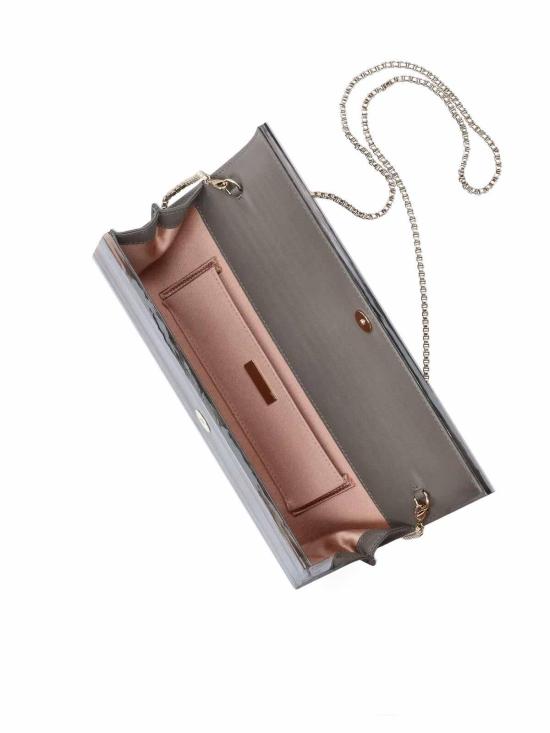 26FW 지미추 클러치/파우치 SWEETIETIEGREYMIX - JIMMY CHOO
