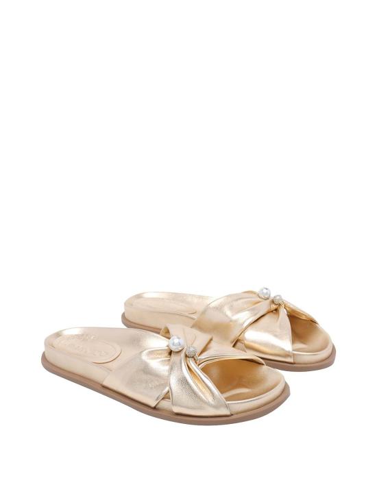 26FW 지미추 샌들 RAFIFLATMNAGOLD - JIMMY CHOO
