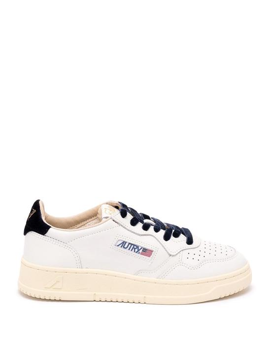 26FW 오트리 메달리스트 로우 레더 스니커즈 AULWVZ02 WHITE