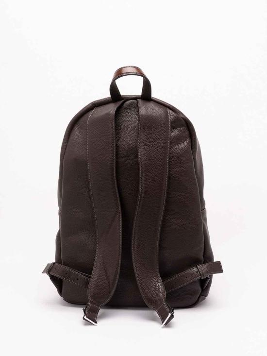 26FW 산토니 백팩 UIBBA3131TRAPMNT50 Dark Brown - SANTONI