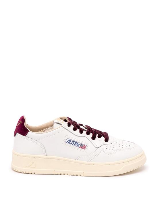 26FW 오트리 메달리스트 로우 레더 스니커즈 AULWVZ01 WHITE