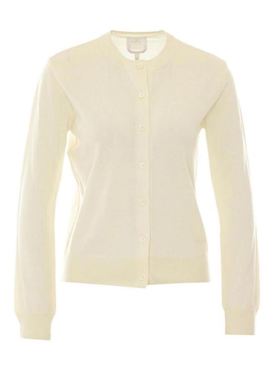 26FW 아페쎄 가디건 WVAWMF22348AAD WHITE