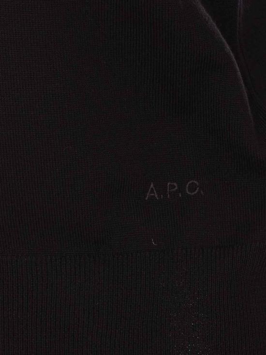 26FW 아페쎄 가디건 WVAWMF22348LZZ BLACK - A.P.C.