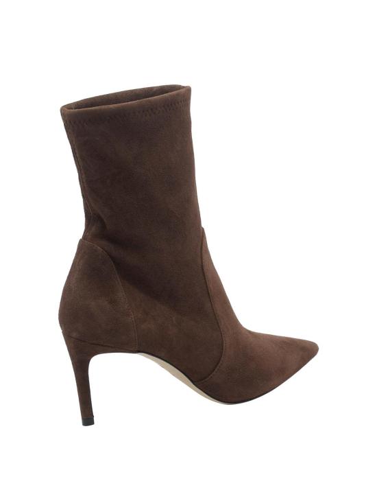 26FW 스튜어트 와이츠먼 부츠 SJ973STUARTPOWERBOOTIE75SUSA59 BROWN - STUART WEITZMAN