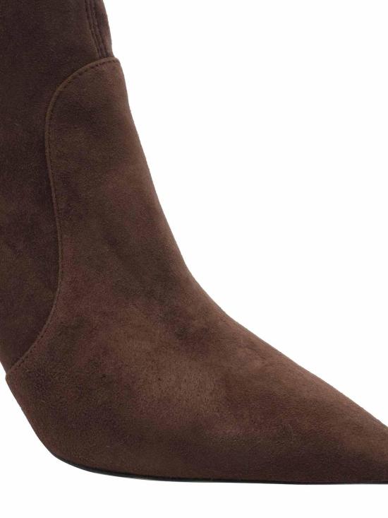26FW 스튜어트 와이츠먼 부츠 SJ973STUARTPOWERBOOTIE75SUSA59 BROWN - STUART WEITZMAN