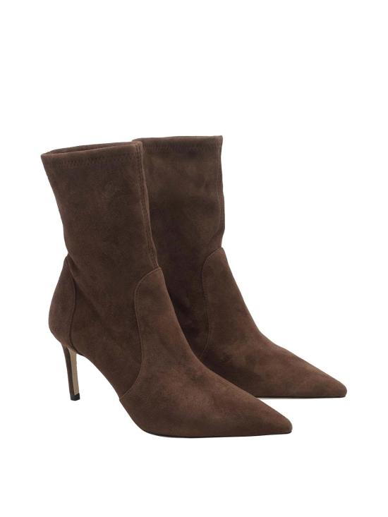 26FW 스튜어트 와이츠먼 부츠 SJ973STUARTPOWERBOOTIE75SUSA59 BROWN - STUART WEITZMAN