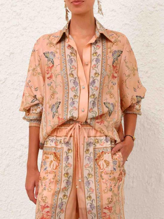 26FW 짐머만 셔츠 6882TSS264PTPF NUDE NEUTRALS - ZIMMERMANN