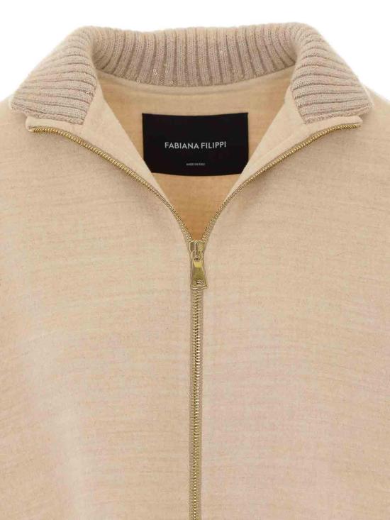 26FW 파비아나 필리피 터틀넥 CTD216F186M3230164 Beige - FABIANA FILIPPI