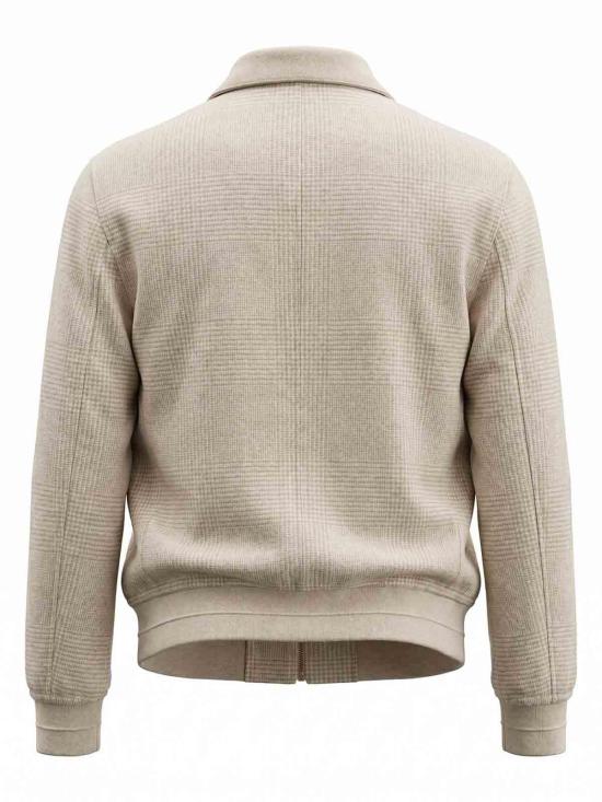 26FW 브루넬로 쿠치넬리 봄버 자켓 MY4799802C001 Beige - BRUNELLO CUCINELLI