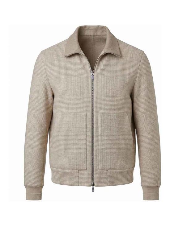 26FW 브루넬로 쿠치넬리 봄버 자켓 MY4799802C001 Beige