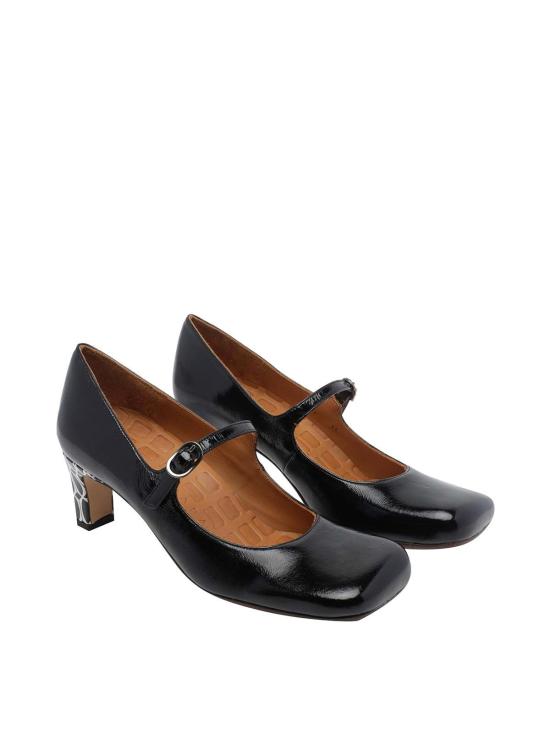 26FW 치에 미하라 힐/펌프스 SAMAISUCRENEGRO BLACK - CHIE MIHARA
