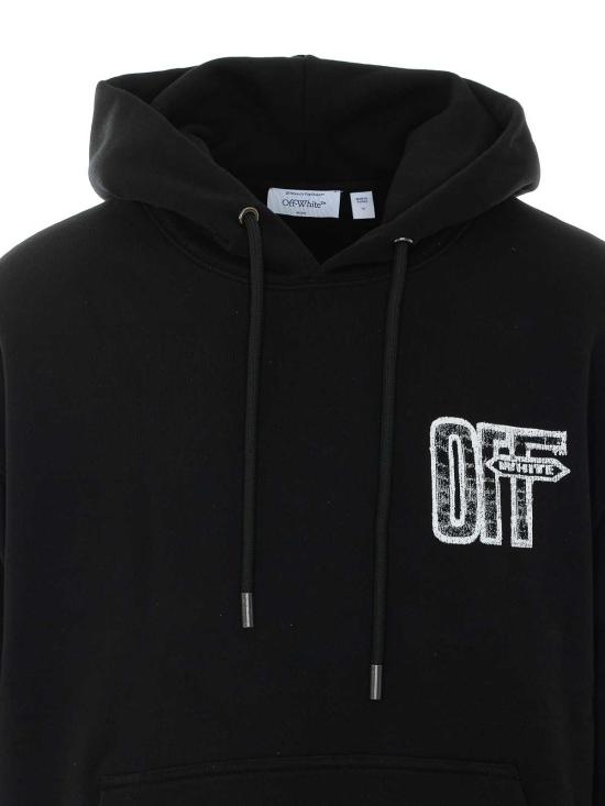 26FW 오프화이트 탑 OMBA054F26FLE007001 Black - OFF WHITE